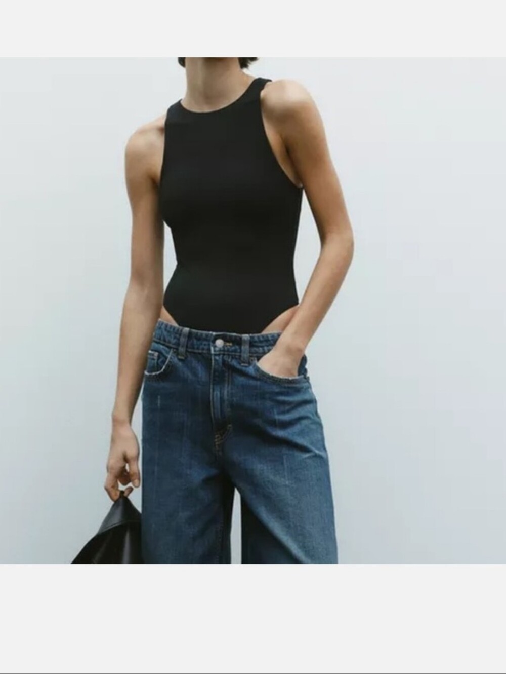 Zara High neck bodysuit bnwt small Bnwt